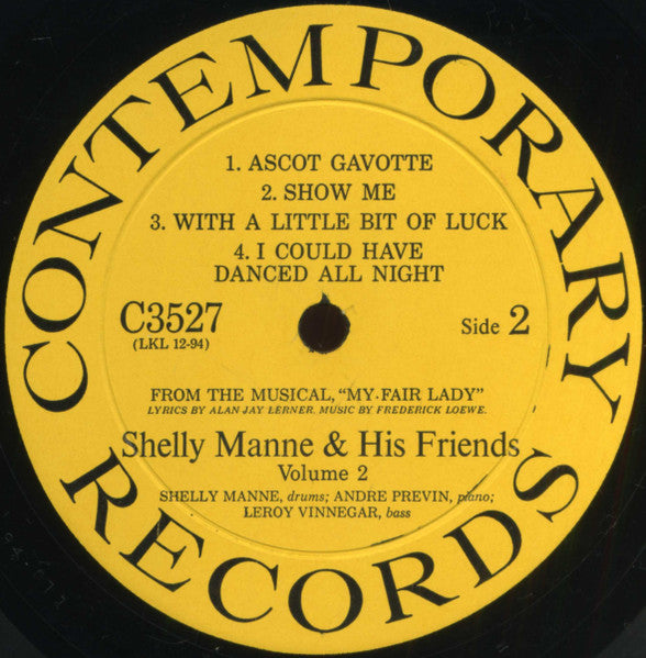 Shelly Manne & His Friends - Modern Jazz Performances Of Songs From My Fair Lady