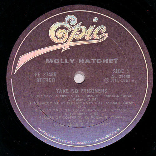 Molly Hatchet - Take No Prisoners - 1981