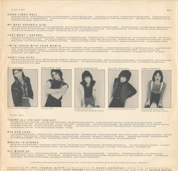 Cars, The - The Cars - 1978