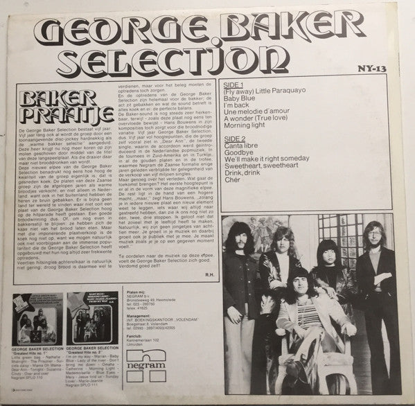 George Baker Selection - Hot Baker