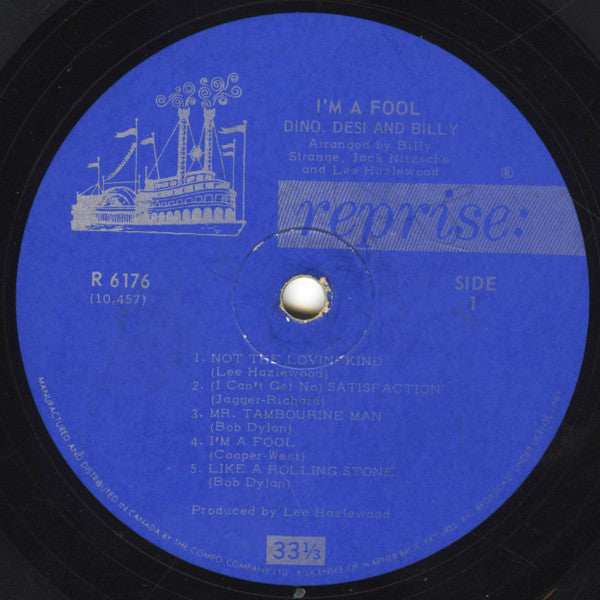Dino, Desi & Billy - I'm A Fool - 1965