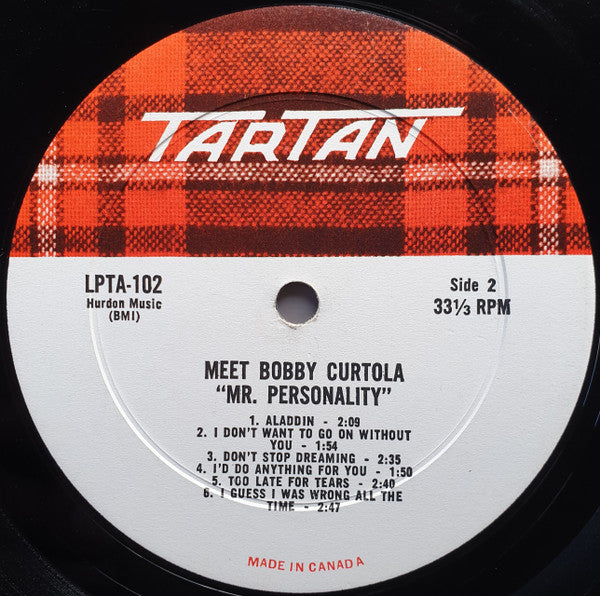 Bobby Curtola - Mr. Personality