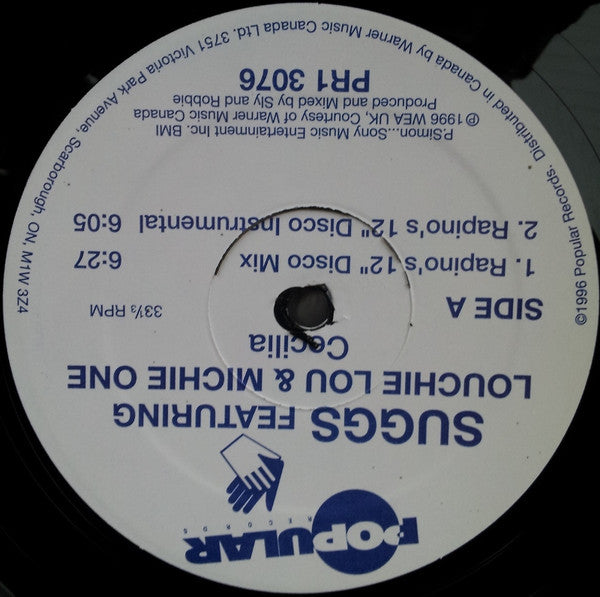 Suggs Featuring Louchie Lou & Michie One - Cecilia - 1996
