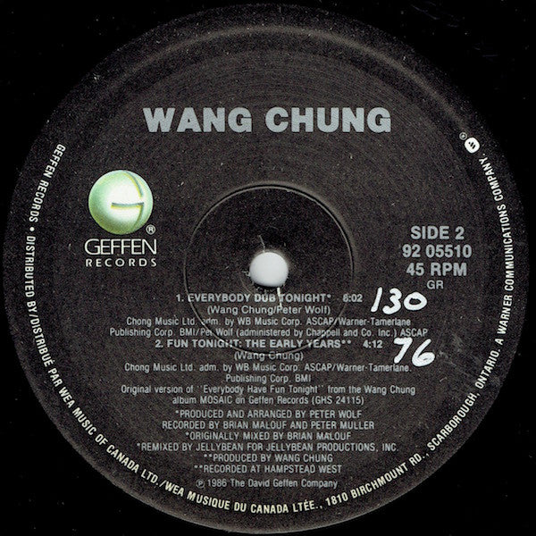 Wang Chung - Everybody Have Fun Tonight