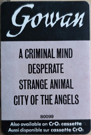 Gowan - Strange Animal - 1985