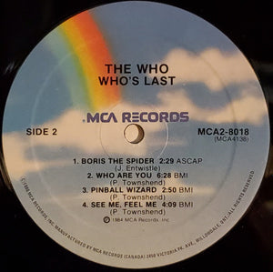 The Who - Who's Last