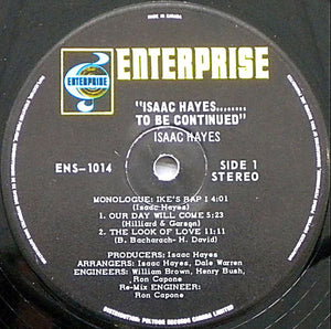 Isaac Hayes - ...To Be Continued - 1970