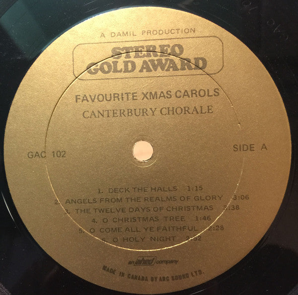 Westminster Chorale, The - Favourite Christmas Carols (Joys Of The Season From The Westminster Chorale) -