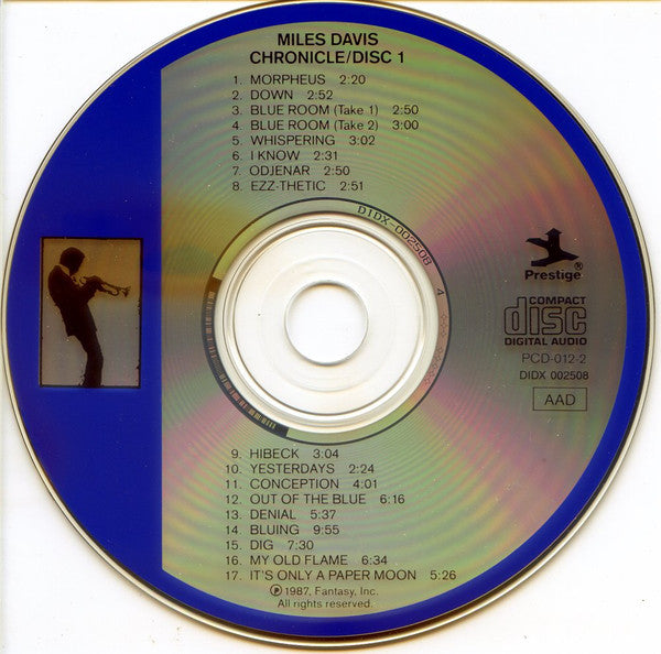 Miles Davis - Chronicle: The Complete Prestige Recordings 1951–1956 -