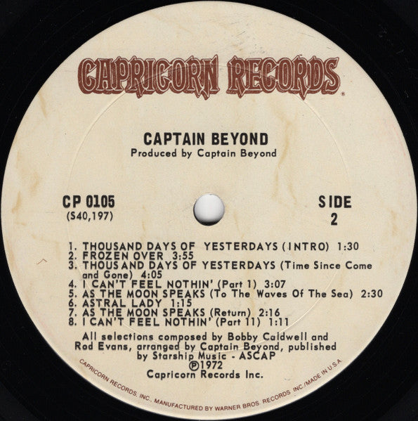 Captain Beyond - Captain Beyond - 1972