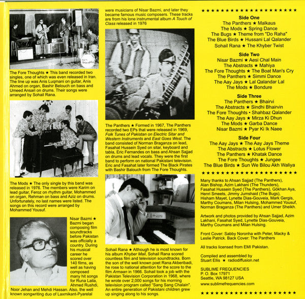 Various - Pakistan (Folk And Pop Instrumentals 1966-1976) - 2011