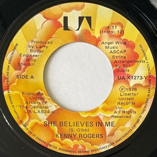 Kenny Rogers - She Believes In Me / Morgana Jones