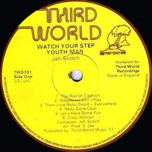 Jah Stitch - Watch Your Step Youthman - 1977