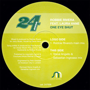 Robbie Rivera - One Eye Shut 