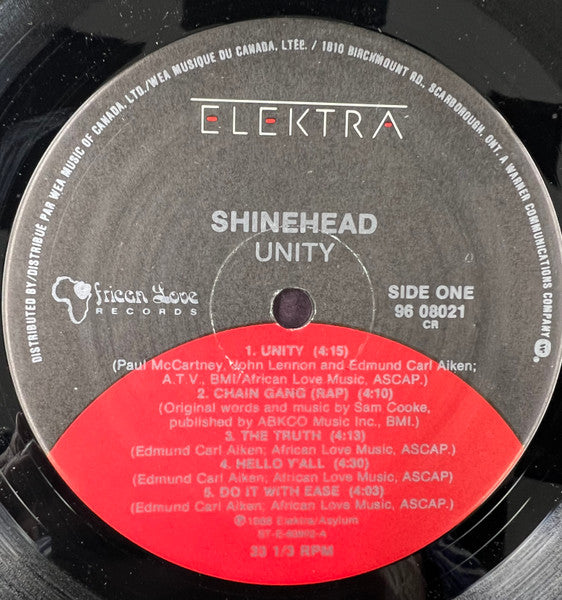 Shinehead - Unity - 1988