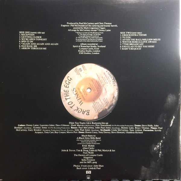 Wings - Back To The Egg - 1979