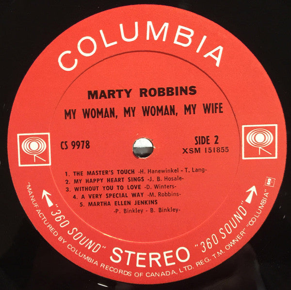 Marty Robbins - My Woman, My Woman, My Wife