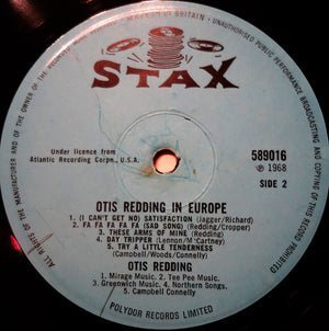 Otis Redding - Otis Redding In Europe