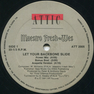 Maestro Fresh-Wes - Let Your Backbone Slide