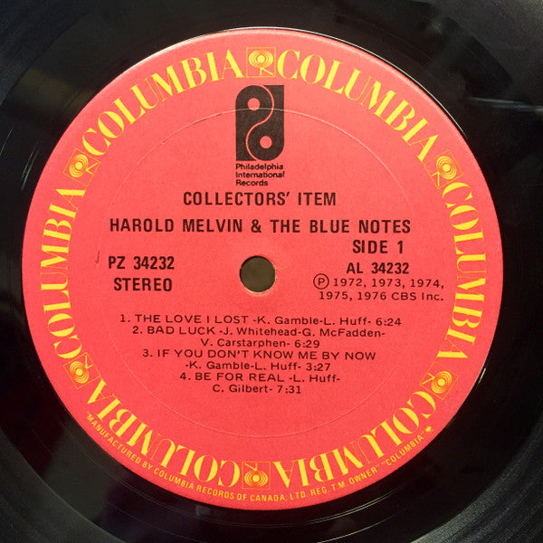 Harold Melvin And The Blue Notes - Collectors' Item