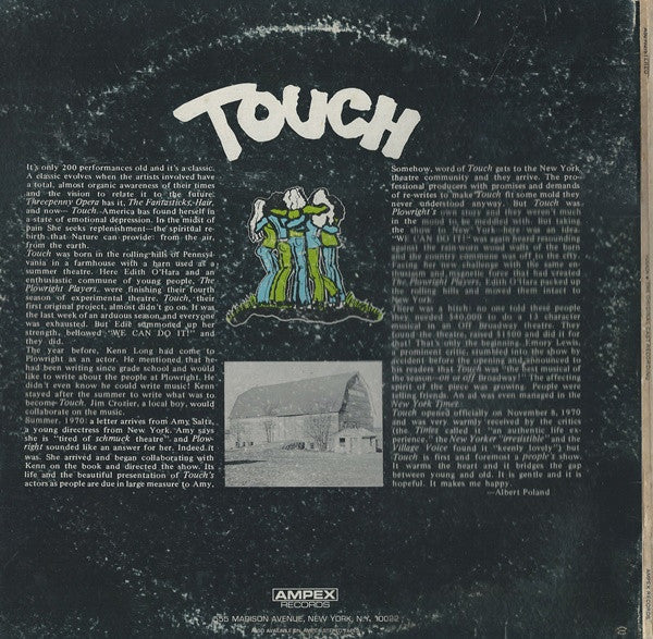 Plowright Players, The, Kenn Long, Jim Crozier - Touch - Original Cast Recording - 1971