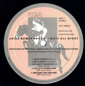 Juice Newton - Can't Wait All Night - 1984