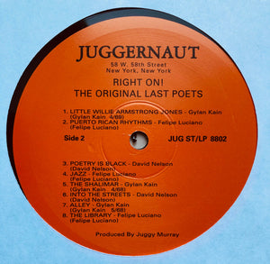 Last Poets, The - Right On! (Original Soundtrack) -