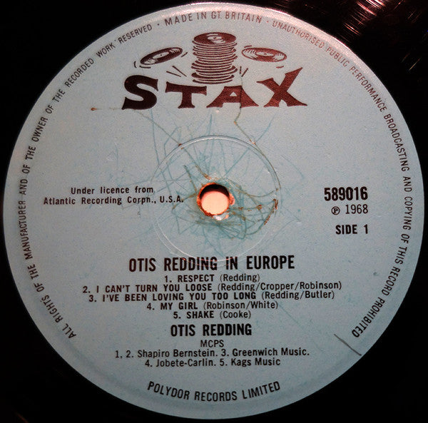 Otis Redding - Otis Redding In Europe