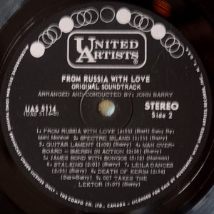 John Barry - From Russia With Love (Original Motion Picture Soundtrack)