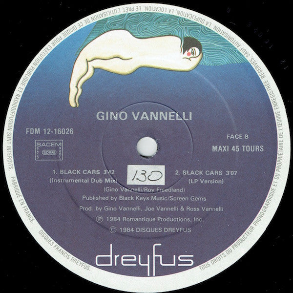 Gino Vannelli - Black Cars - 1984