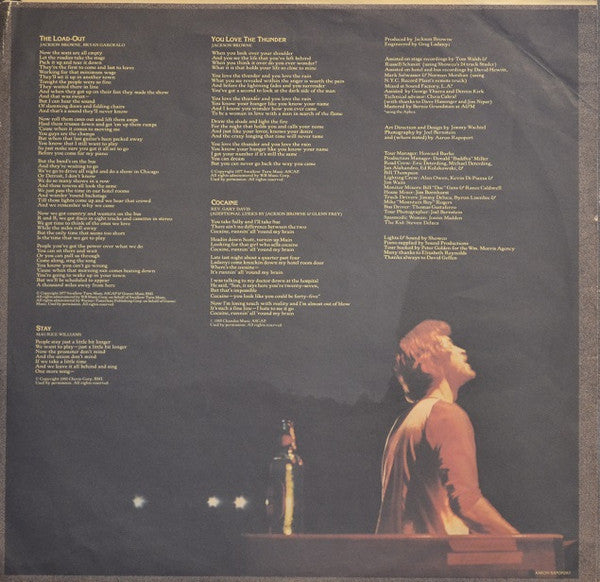 Jackson Browne - Running On Empty - 1977