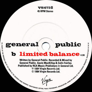 General Public - Tenderness - 1984