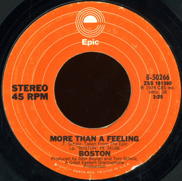 Boston - More Than A Feeling - 1976