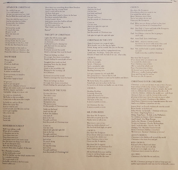 Music Writers Orchestra - Christmas Is For Children - 1982