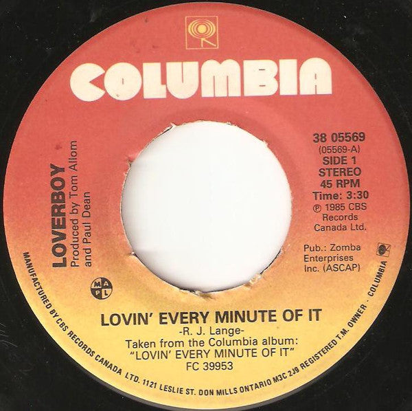 Loverboy - Lovin' Every Minute Of It