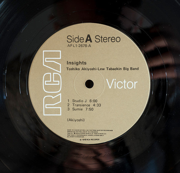 Toshiko Akiyoshi-Lew Tabackin Big Band - Insights