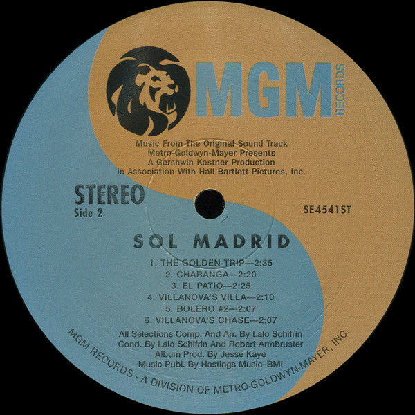 Lalo Schifrin - Sol Madrid (Music From The Original Sound Track) -