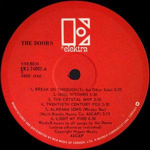 The Doors - The Doors Vinyl Record