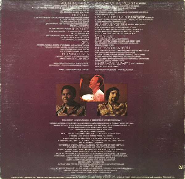 Mahavishnu Orchestra / John McLaughlin - Inner Worlds - 1976