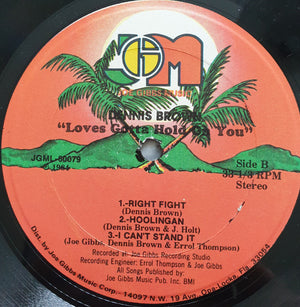 Dennis Brown - Love's Gotta Hold On Me