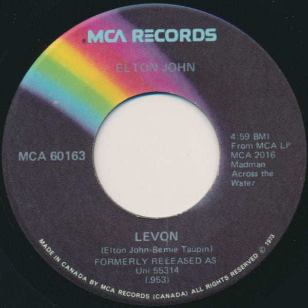 Elton John - Levon / Goodbye - 1973