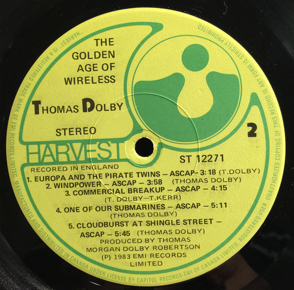 Thomas Dolby - The Golden Age Of Wireless