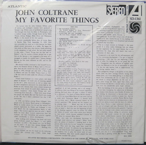 John Coltrane - My Favorite Things