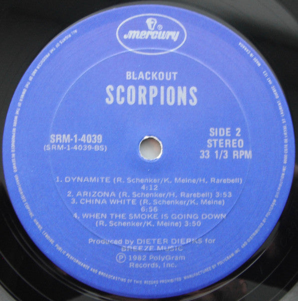Scorpions - Blackout