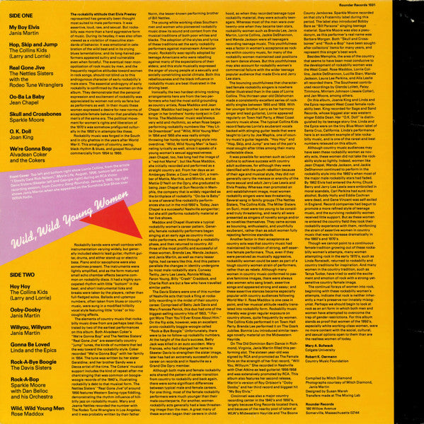 Various - Wild, Wild Young Women - 1979