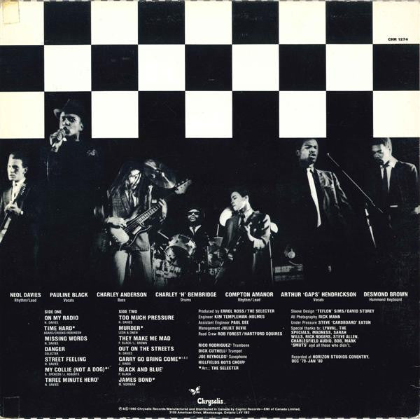 Selecter, The - Too Much Pressure - 1980