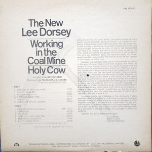 The New Lee Dorsey - Working In The Coal Mine - Holy Cow Vinyl Record