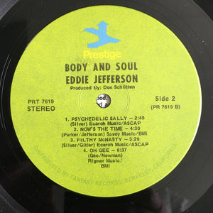 Eddie Jefferson - Body And Soul