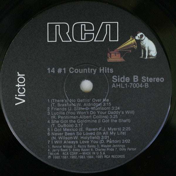 Various - 14 #1 Country Hits - 1985