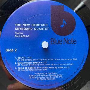 New Heritage Keyboard Quartet, The - The New Heritage Keyboard Quartet - 1973